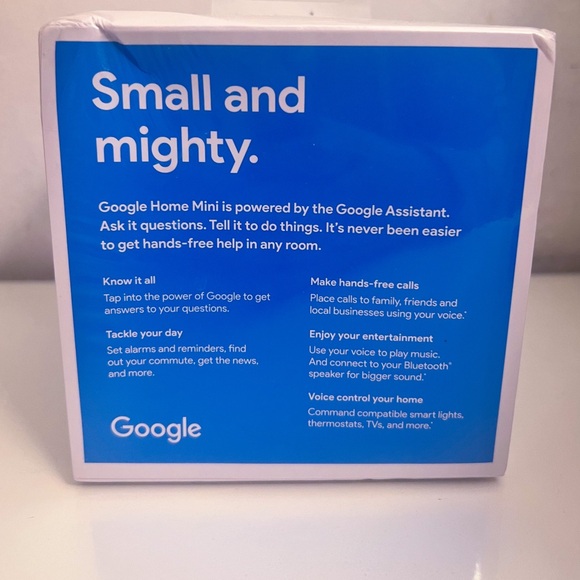 Google Home Mini - Chalk - Picture 2 of 2